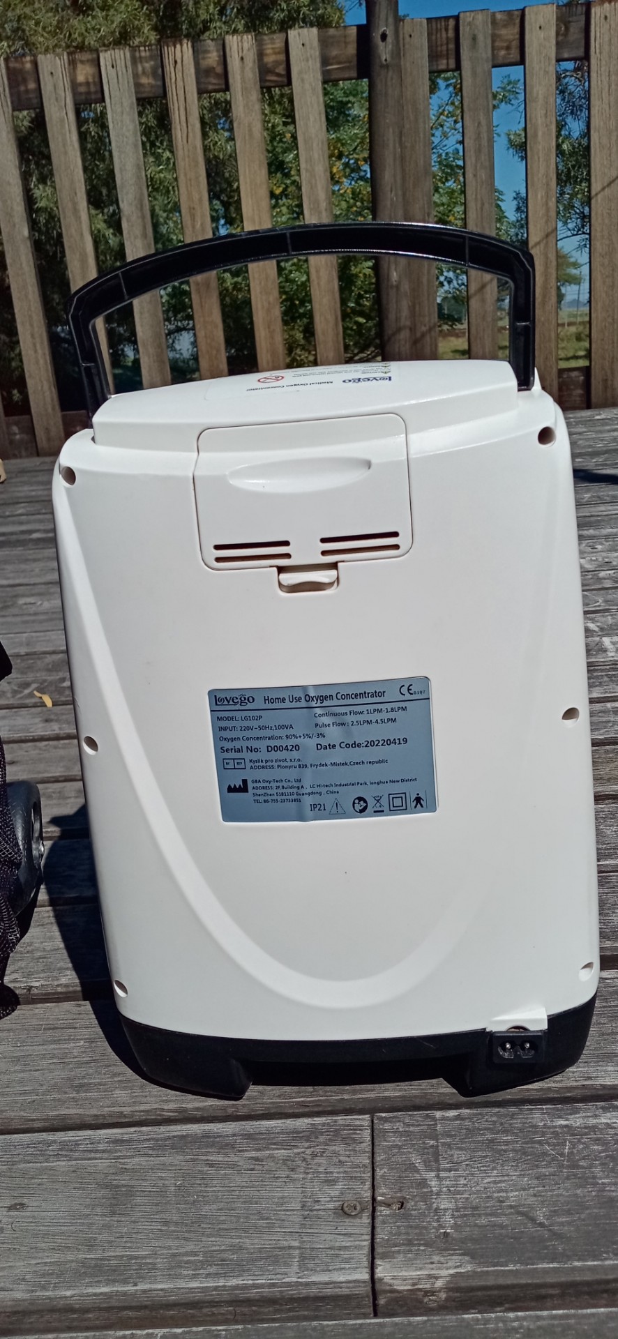 Lovego Oxygen Concentrator