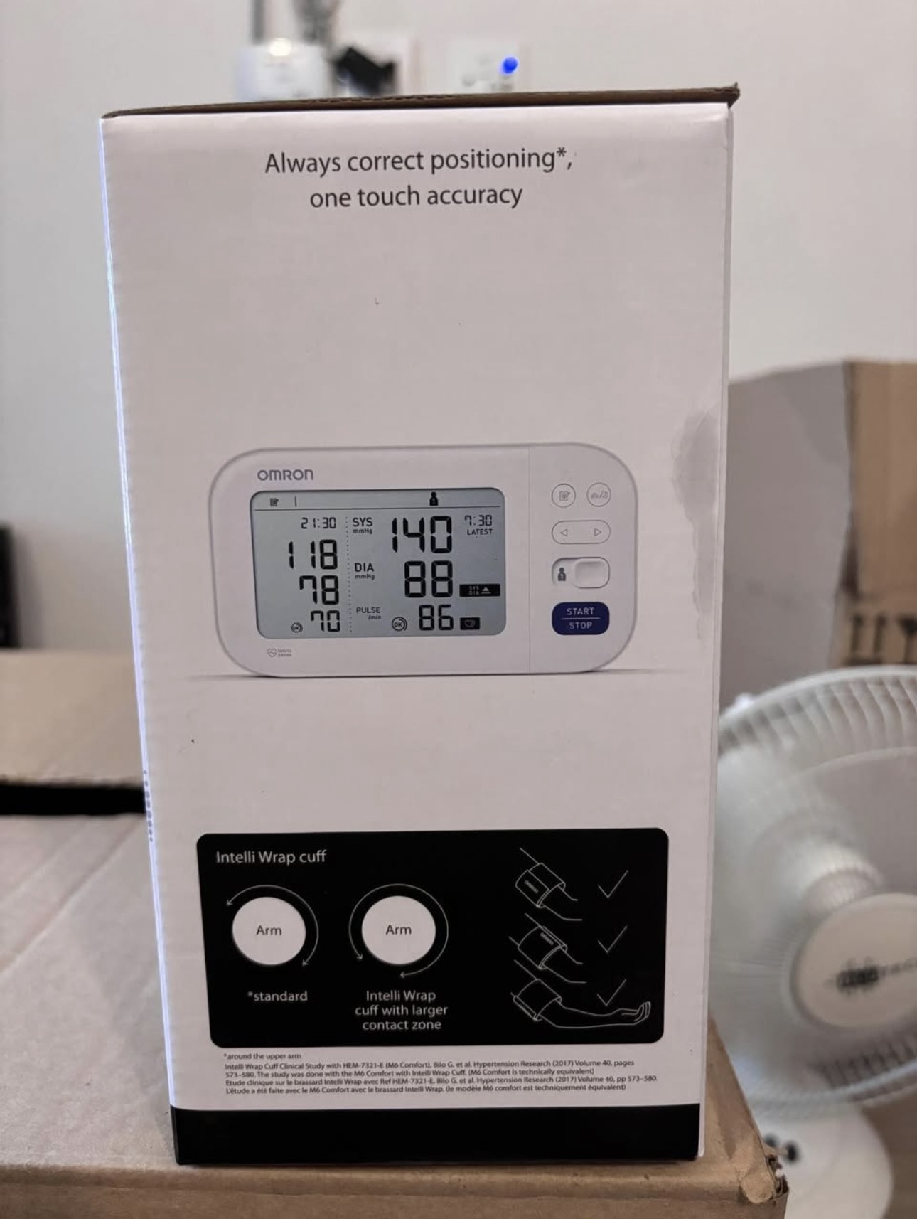 Omron M6 comfort BP monitor
