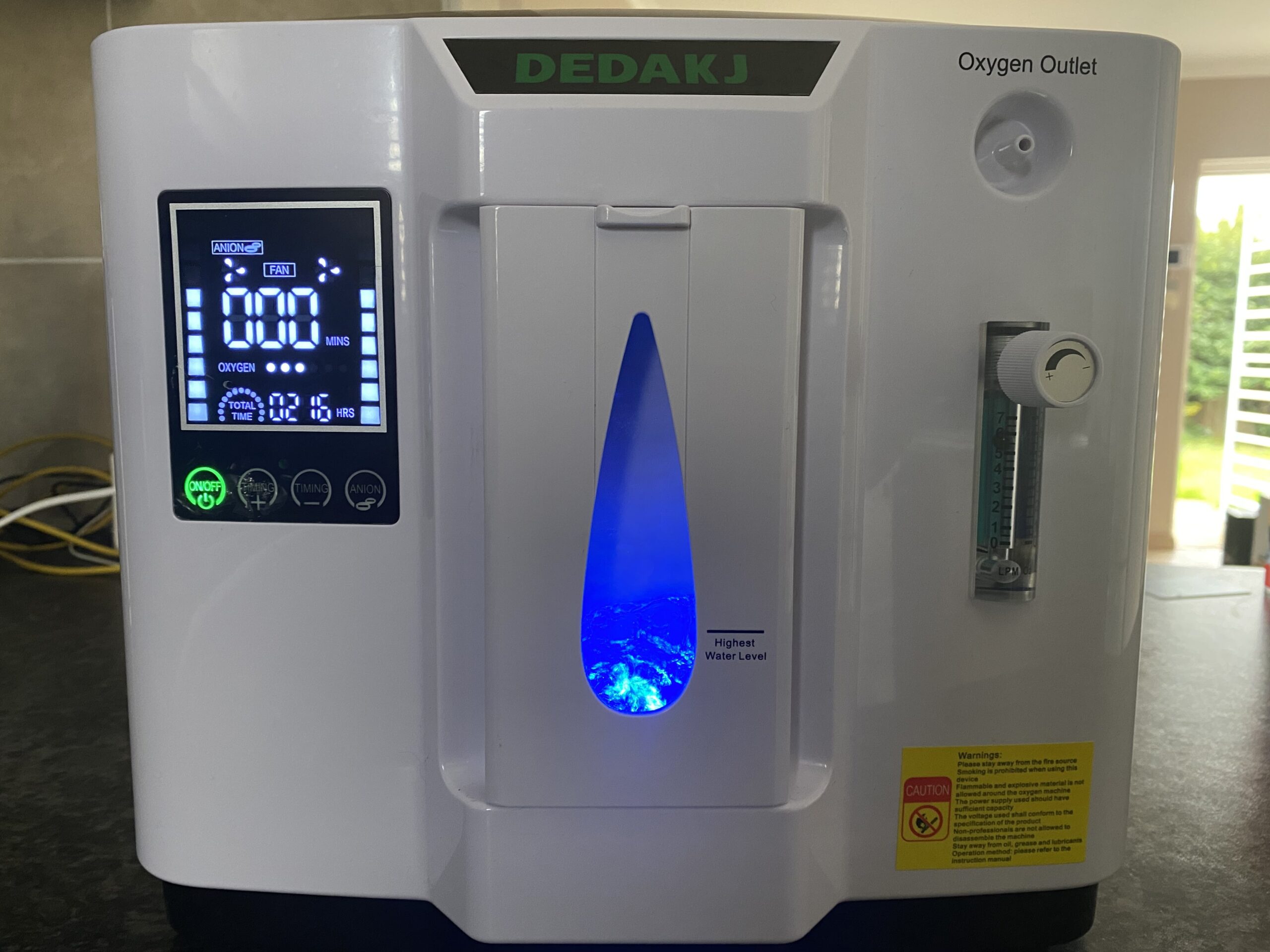 DEDAKJ Oxygen Concentrator