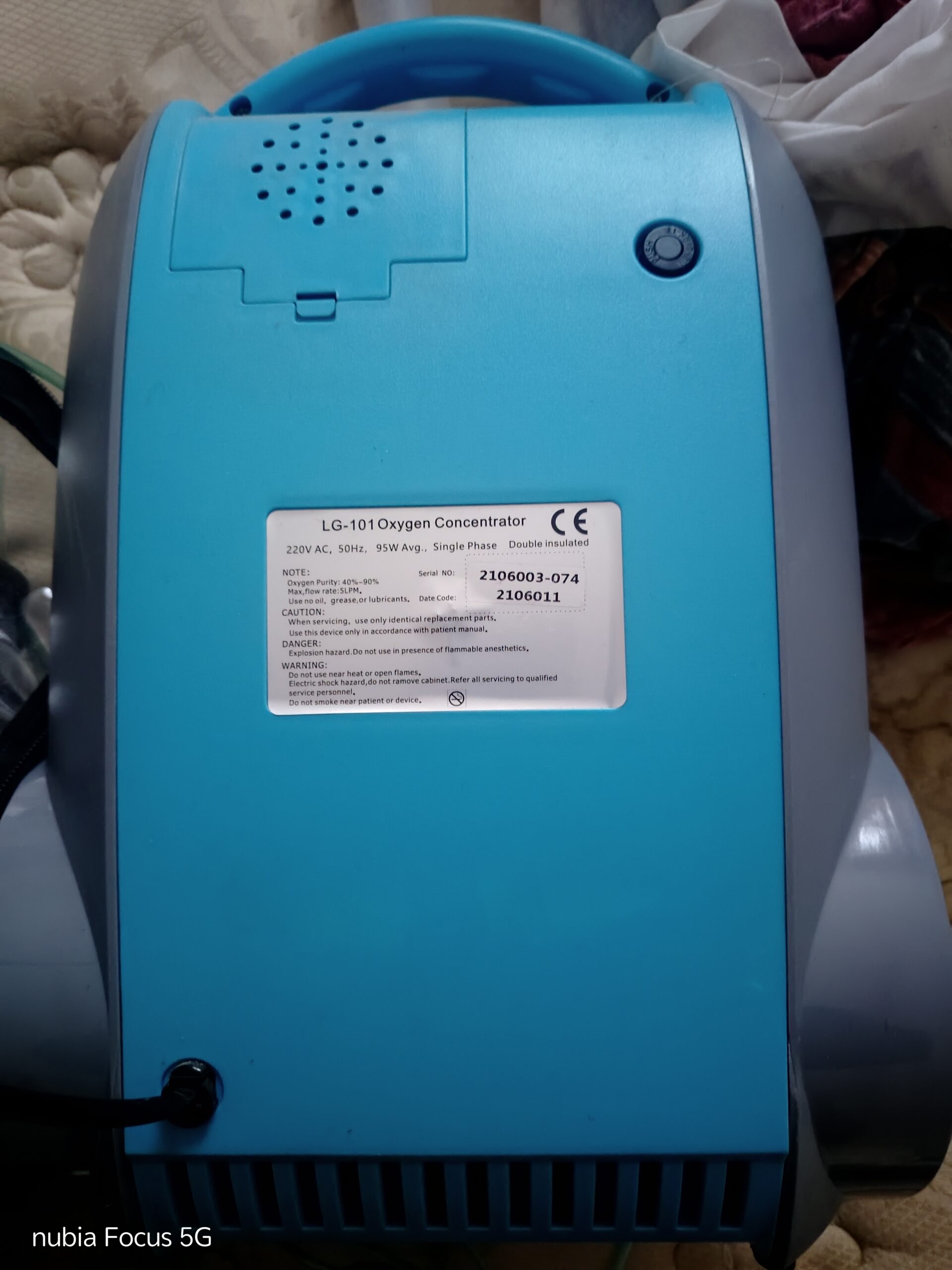 LG-101oxygen Concentrator