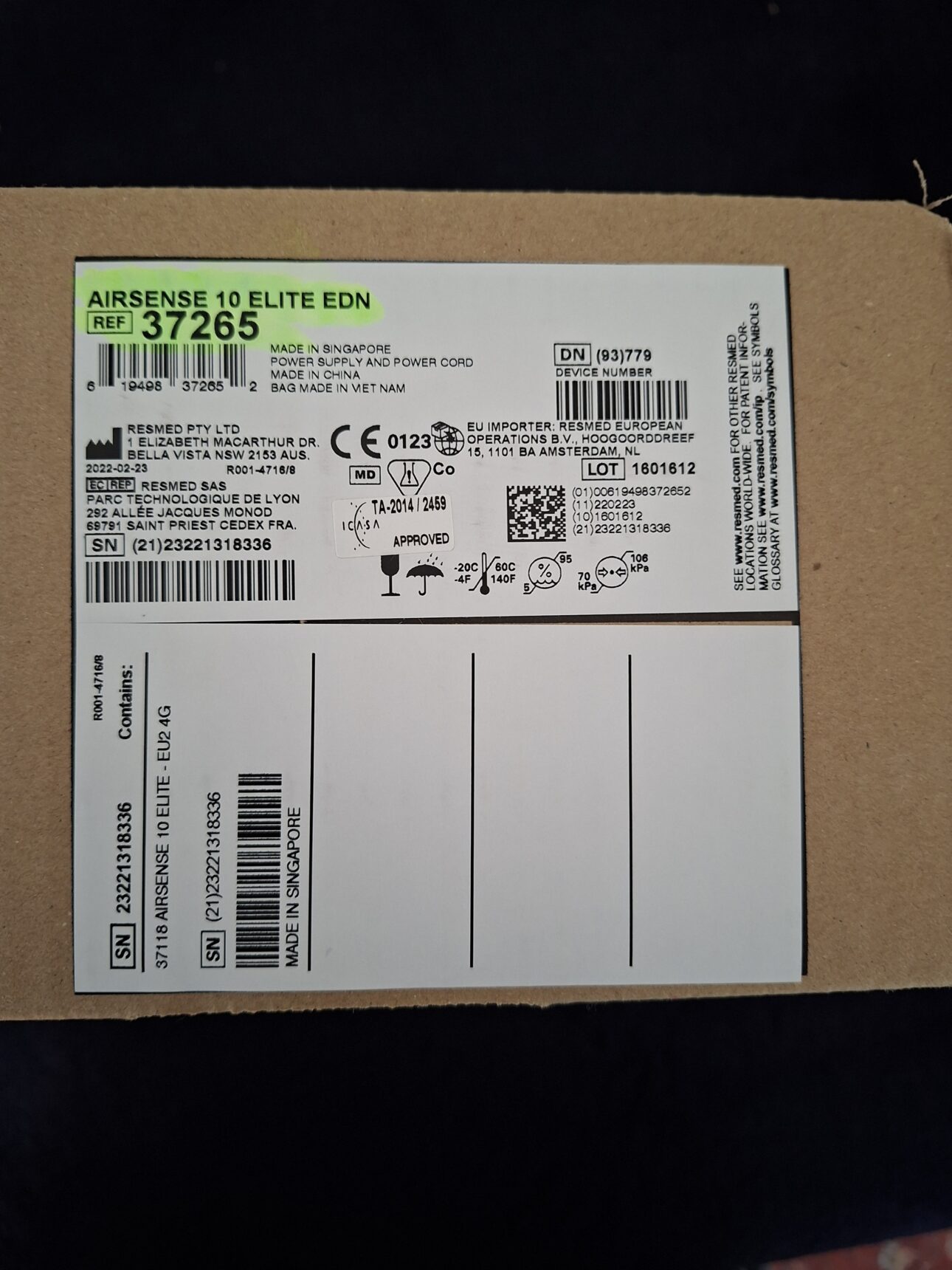 Resmed Airsense 10 Elite