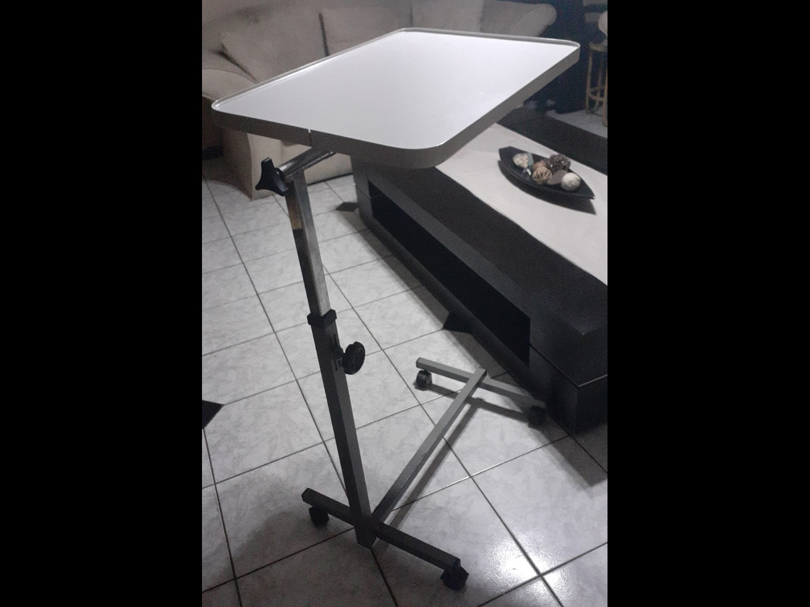 Overbed Bedside Table on Wheels /Strand /Somerset West
