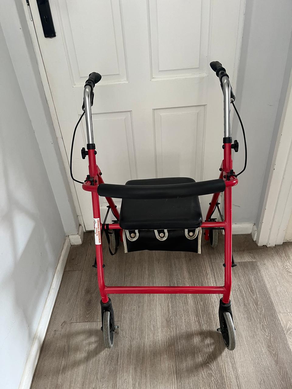 Rollator & Wheelchair 2 In 1