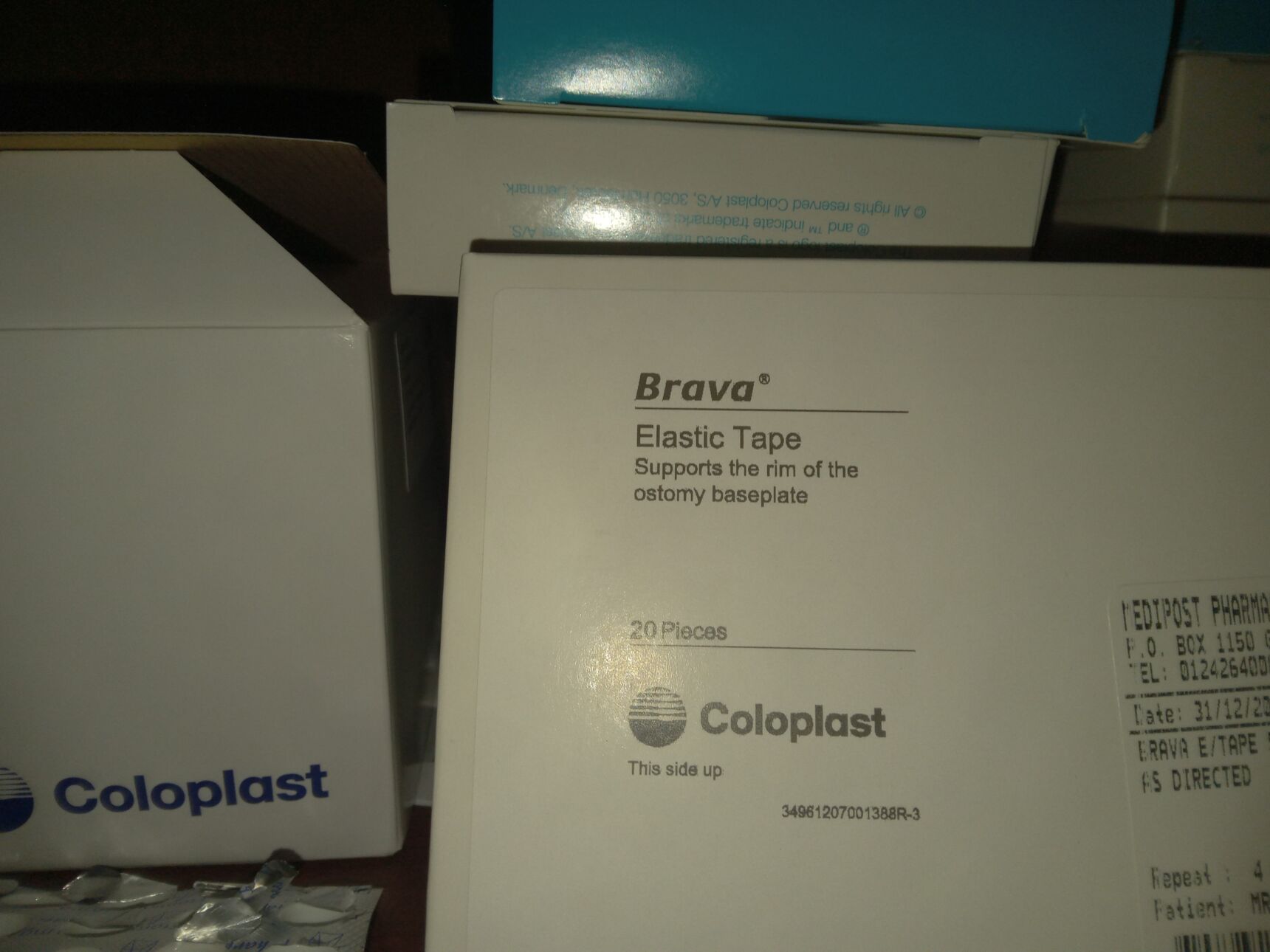 Coloplast brava strips 20’s