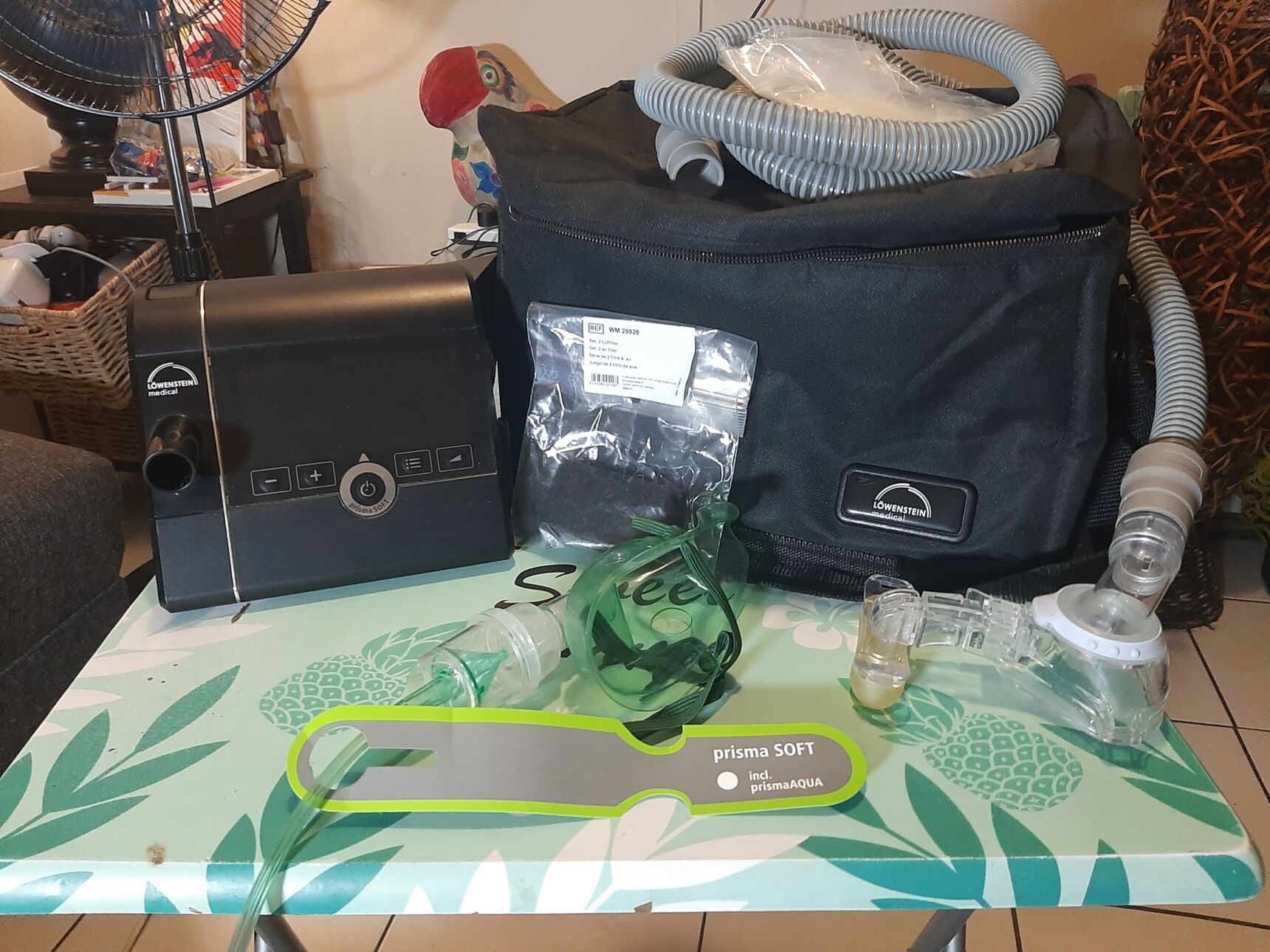Premium Löwenstein Prisma SOFT CPAP Complete with Joyce SilkGel Mask