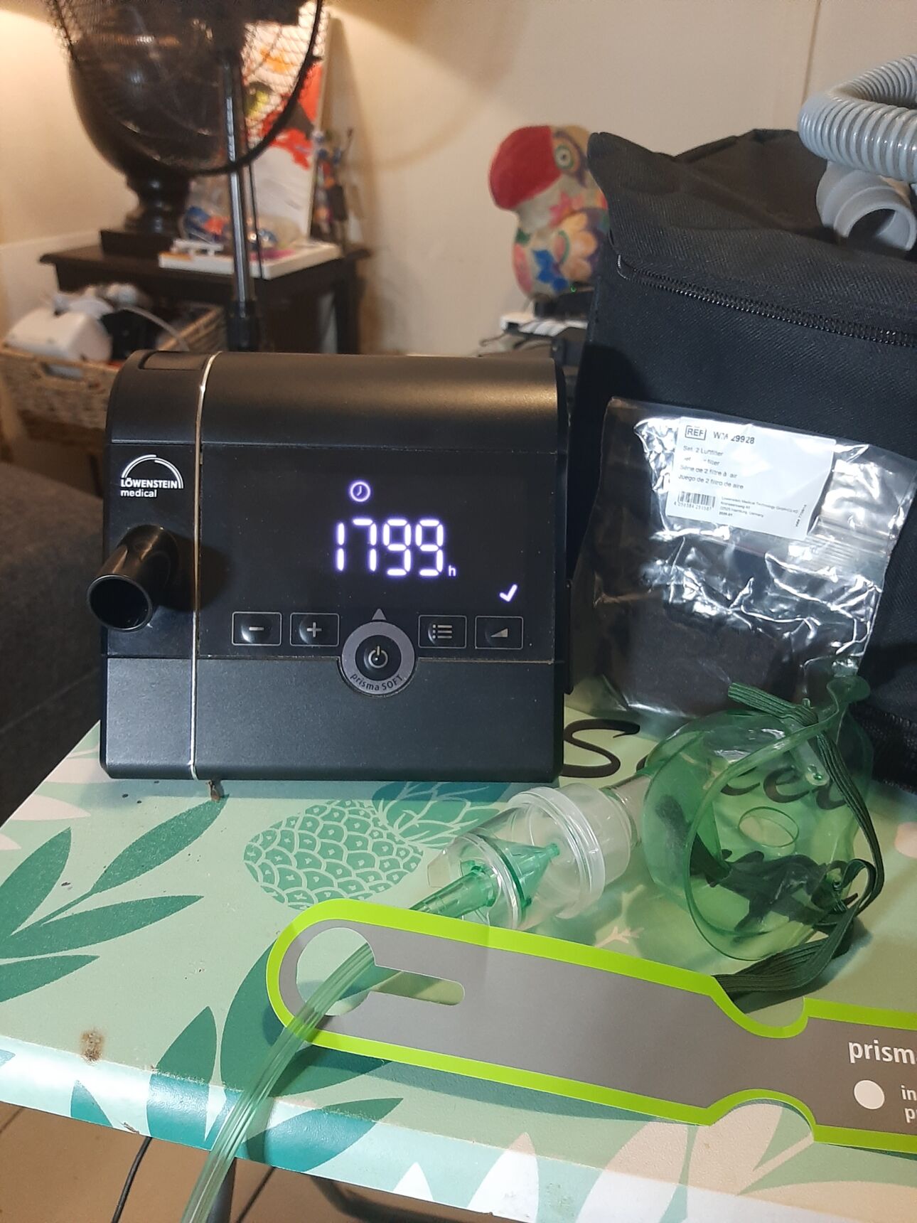 Premium Löwenstein Prisma SOFT CPAP Complete with Joyce SilkGel Mask