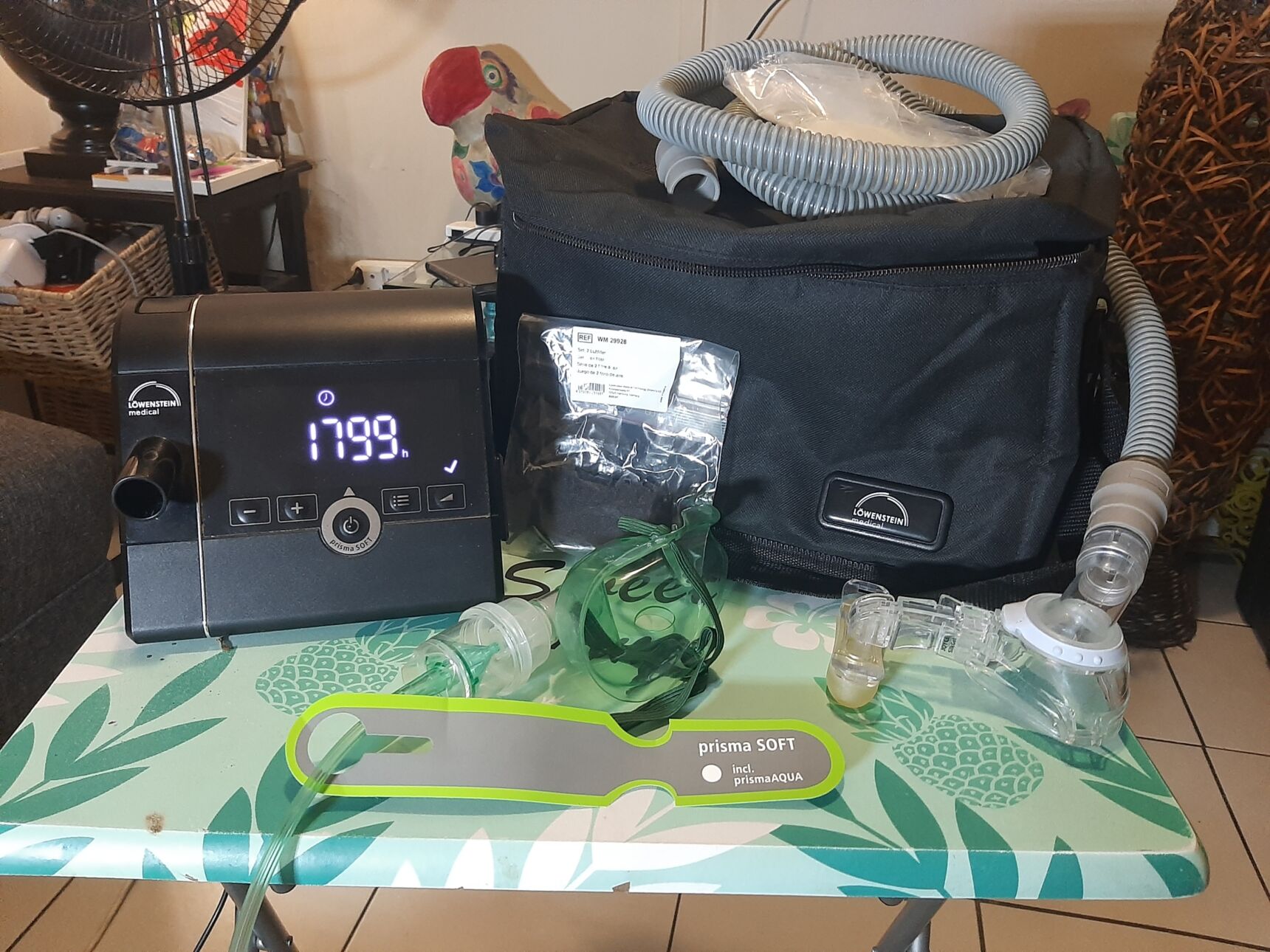 Premium Löwenstein Prisma SOFT CPAP Complete with Joyce SilkGel Mask