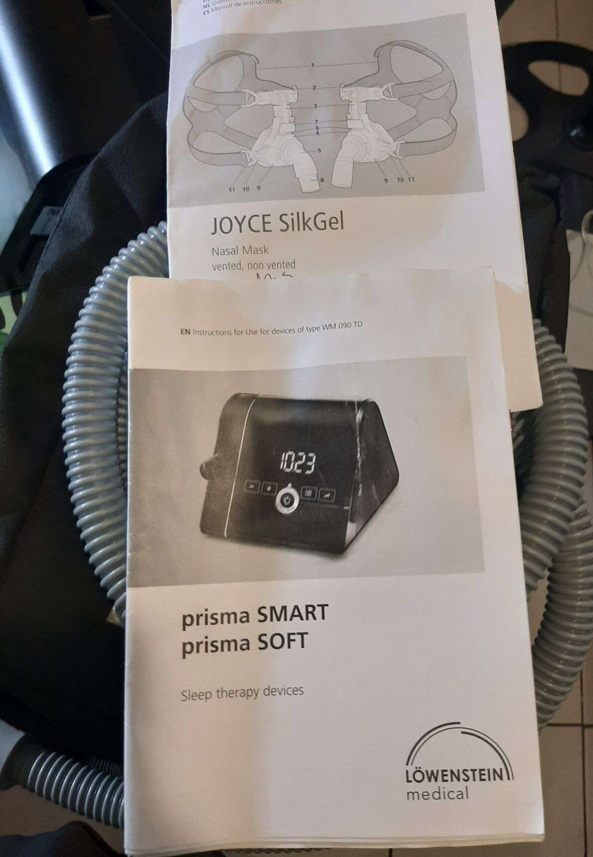 Premium Löwenstein Prisma SOFT CPAP Complete with Joyce SilkGel Mask