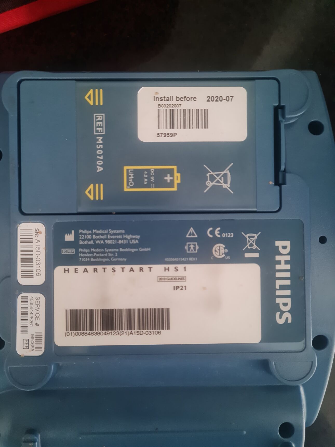 Headstart Defibrillator HS1