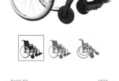 EZChair Glide-Lightweight Quick Release Wheelchair -18″ seat
