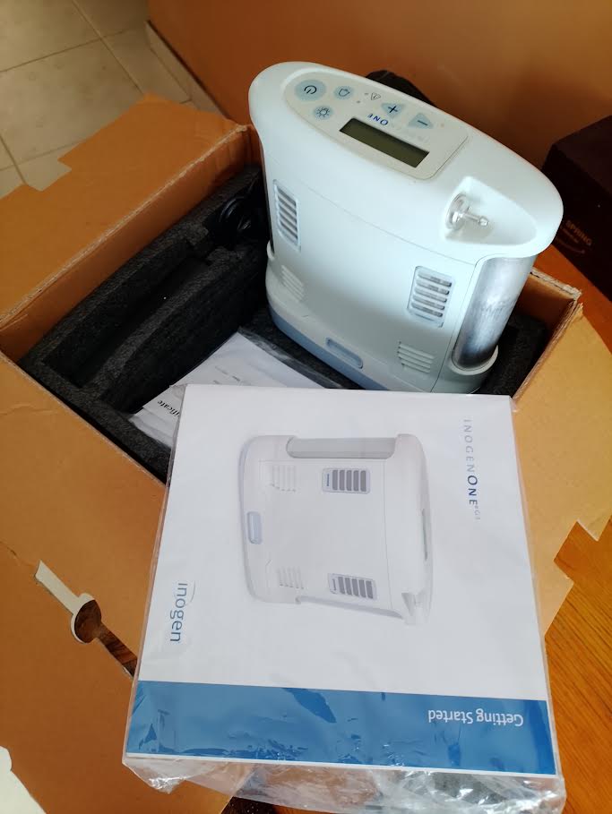 Inogen one G5 portable oxygen concentrator