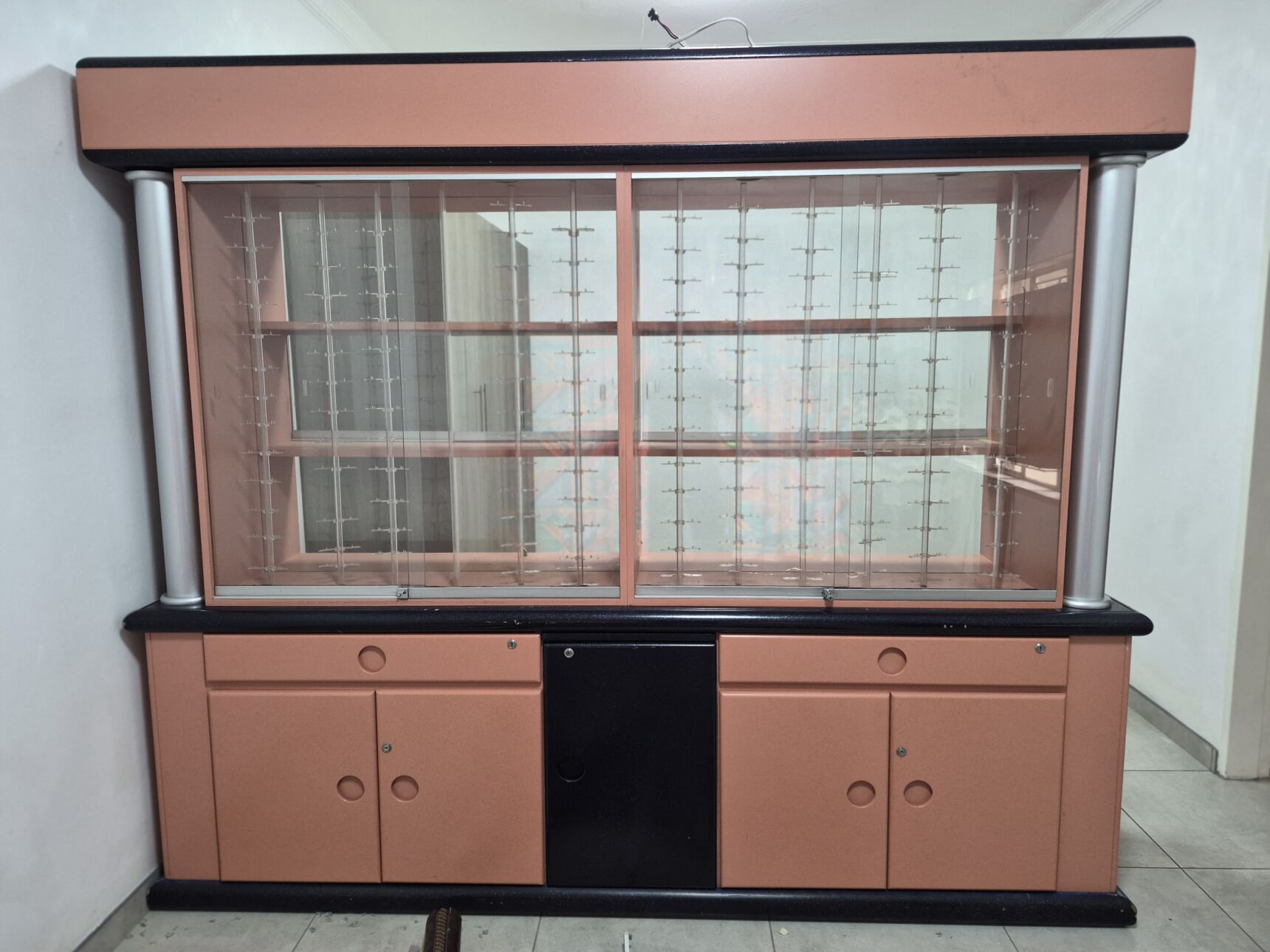 Optometry test room equipment for sale + display cabinet