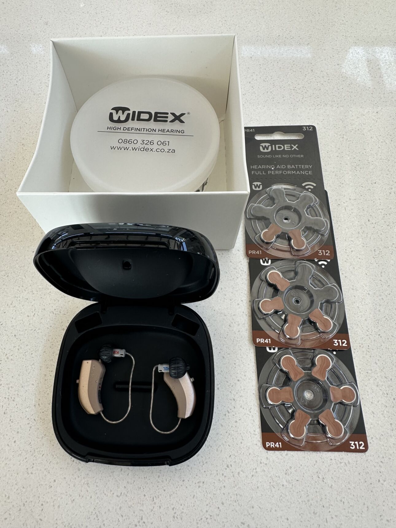 Widex Evoke 110 (E-FS) Hearing Aid Set