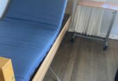 Hospital bed (motorized)with mattress