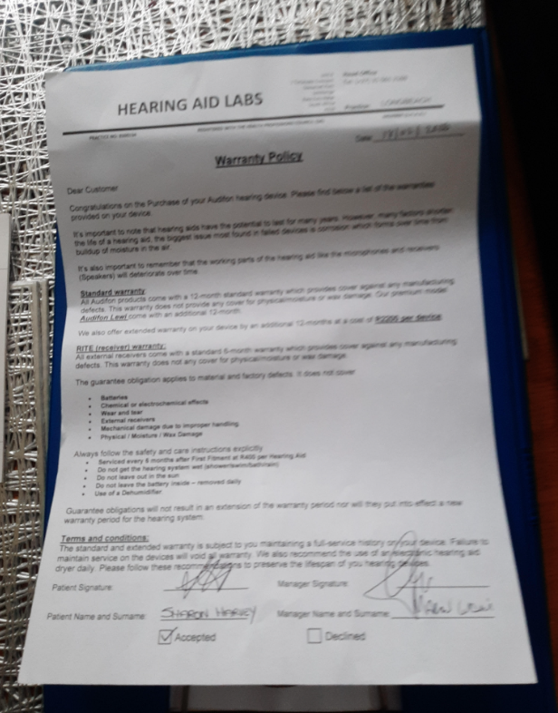New Hearing aids model Audifon Lewi
