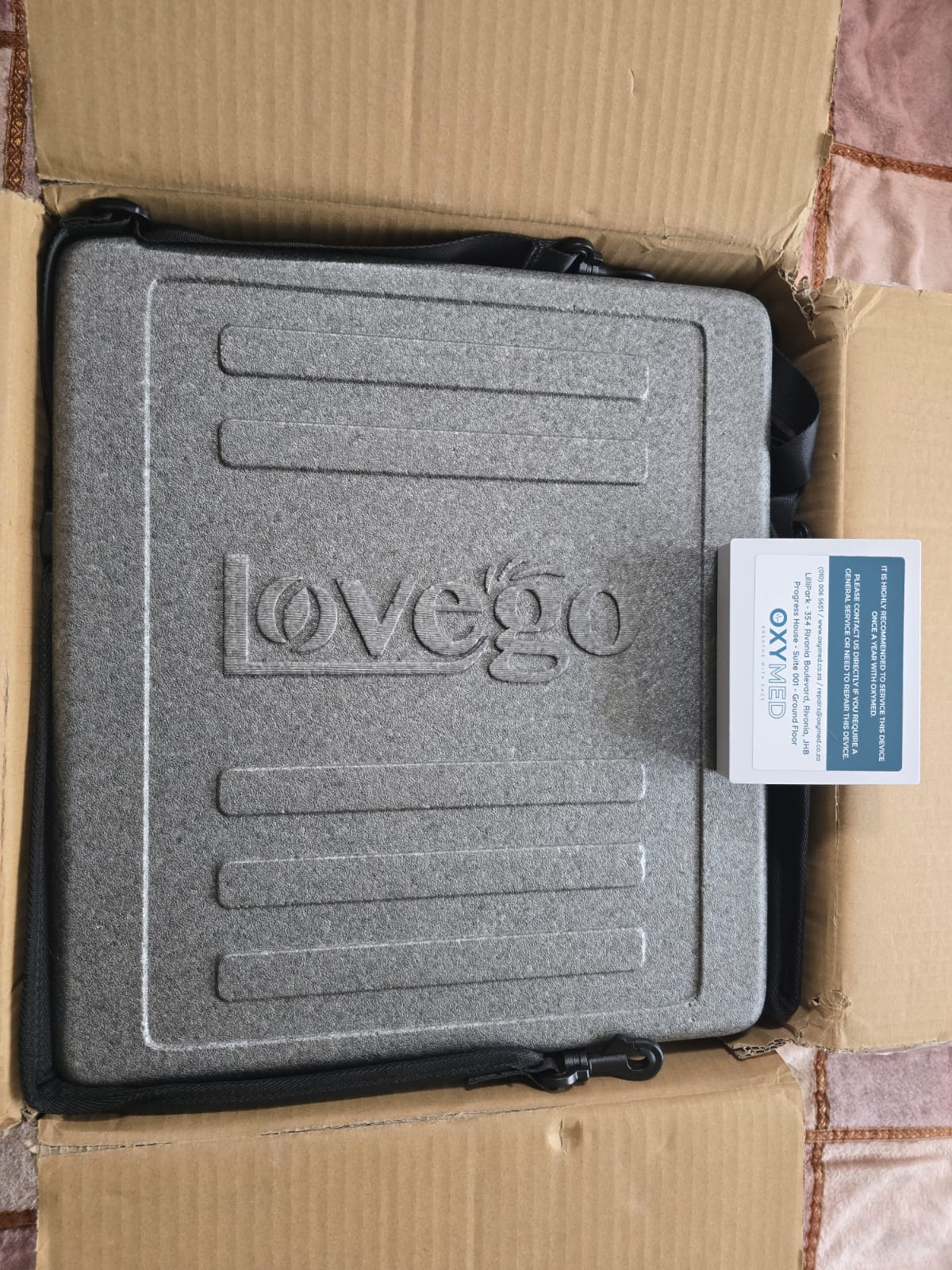 Portable oxygen concentrator machine (Lovego SG02 5lt)