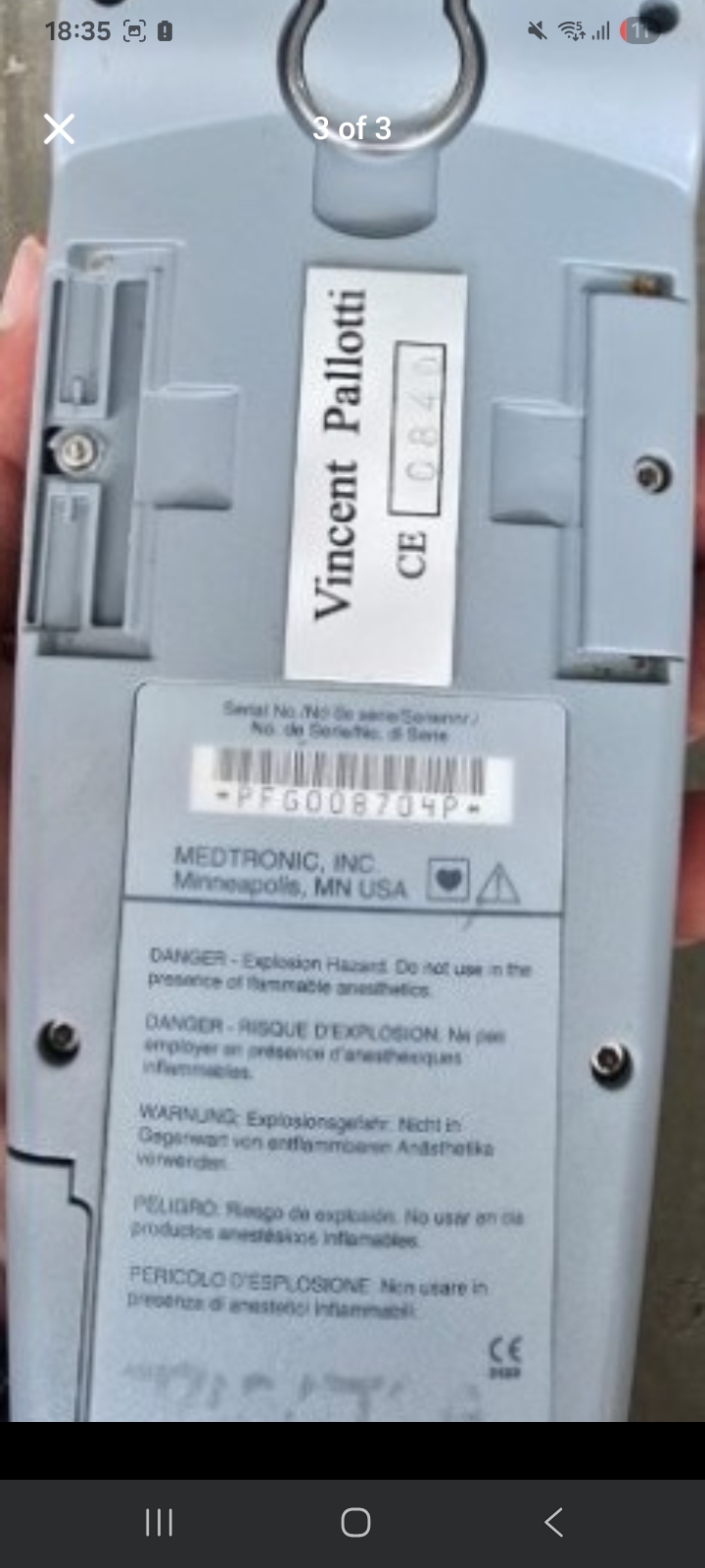 Medtronic 5388 Dual Chamber Temporary Pacemaker