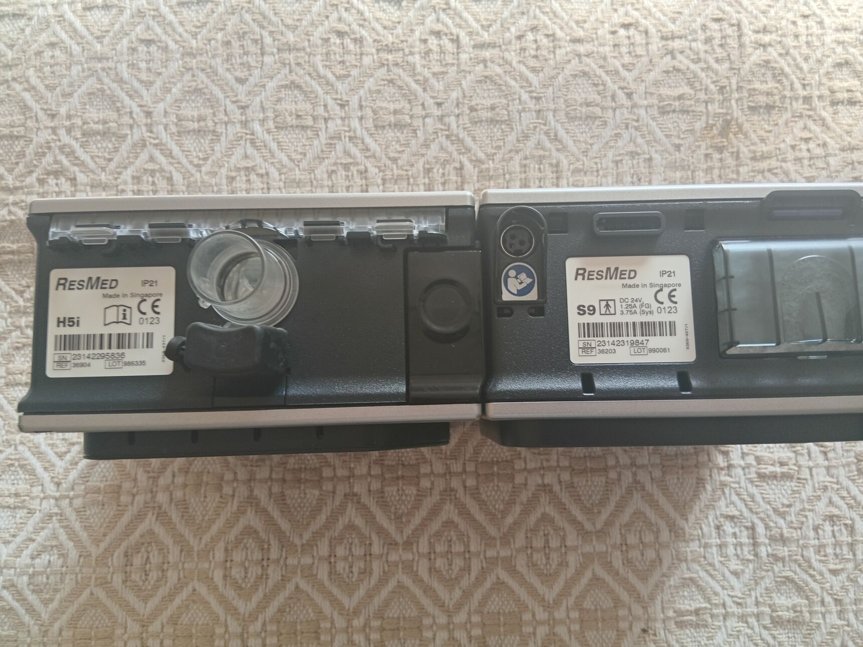ResMed H5i and ResMed S9