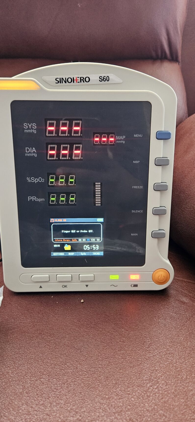 Brand New Sinohero S60 Patient Monitor (Unused)