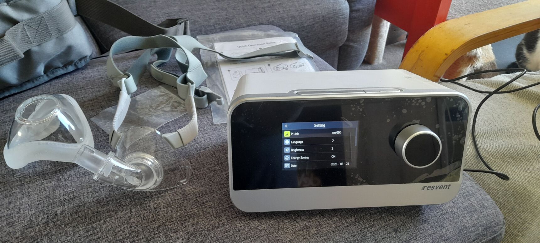 Cpap / Apap Resvent iBreez 20A